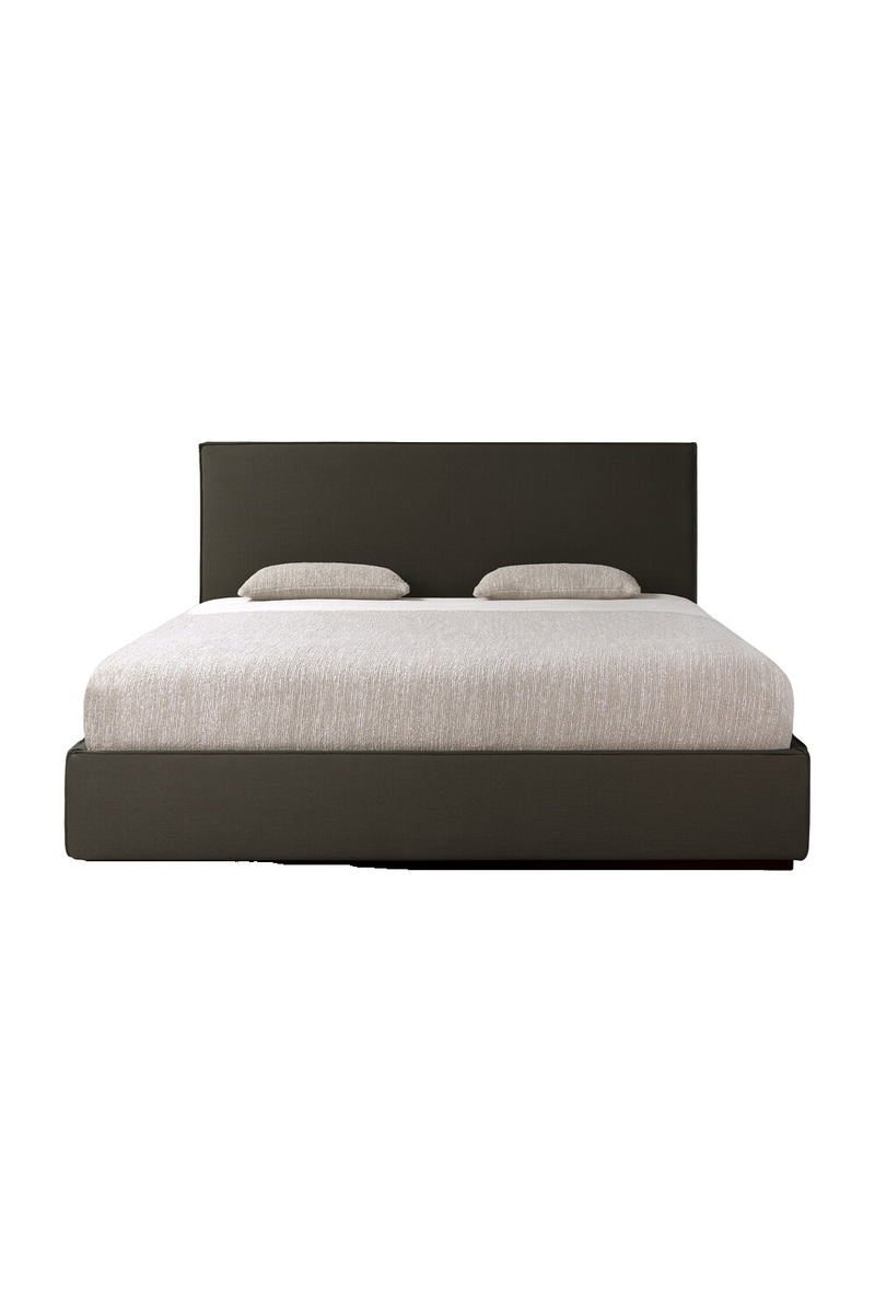 Modern Minimalist Linen Queen Bed | Ethnicraft Revive | Oroatrade.com