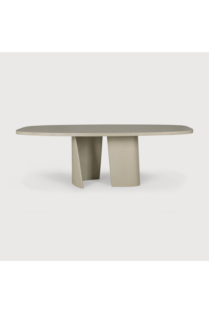 Gray Modern Outdoor Dining Table | Ethnicraft Canyon | Woodfurniture.com