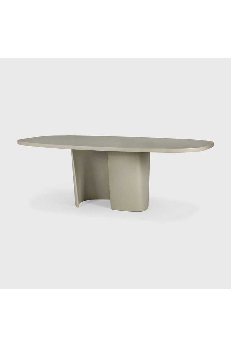 Gray Modern Outdoor Dining Table | Ethnicraft Canyon | Woodfurniture.com