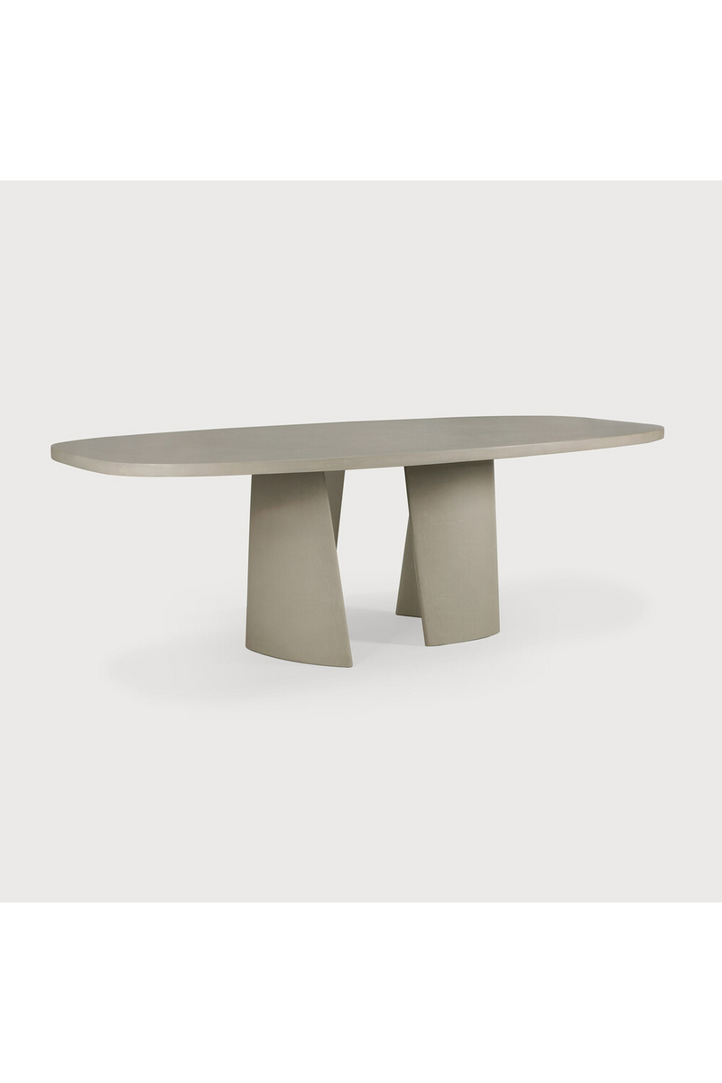 Gray Modern Outdoor Dining Table | Ethnicraft Canyon | Woodfurniture.com