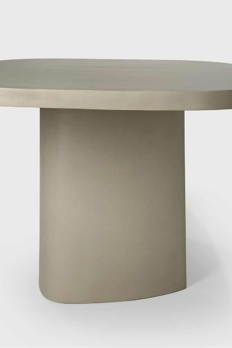 Gray Modern Outdoor Dining Table | Ethnicraft Canyon | Woodfurniture.com