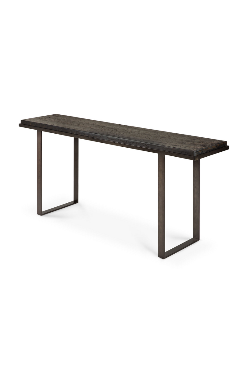 Rectangular Umber Console Table | Ethnicraft Stability | Woodfurniture.com