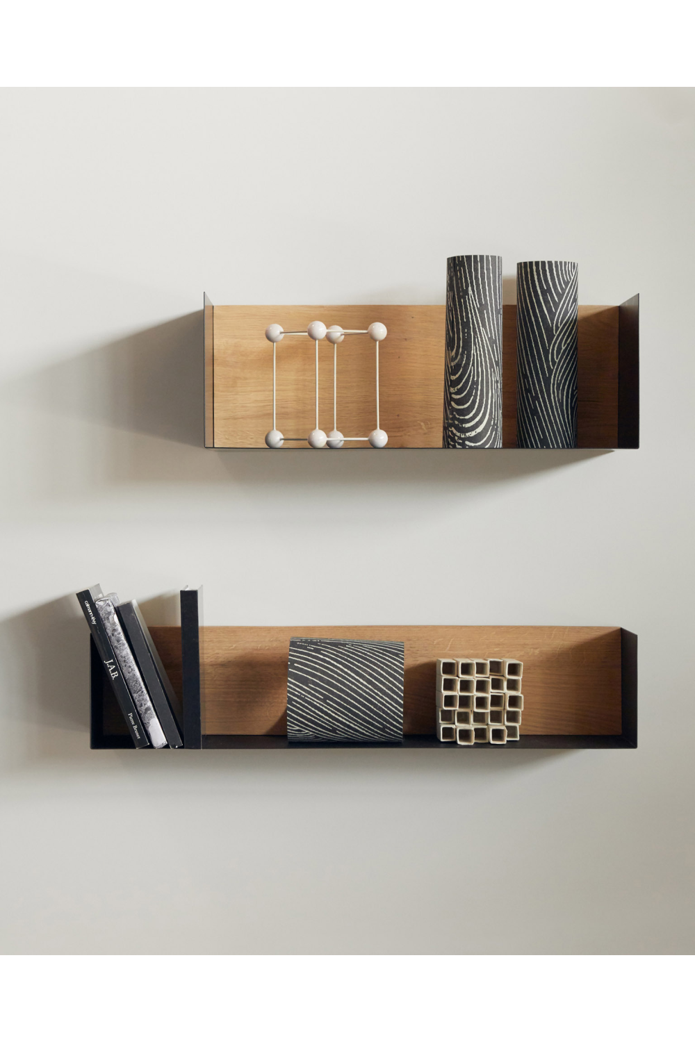 Minimalist Oak Wall Shelf | Ethnicraft U | Woodfurniture.com