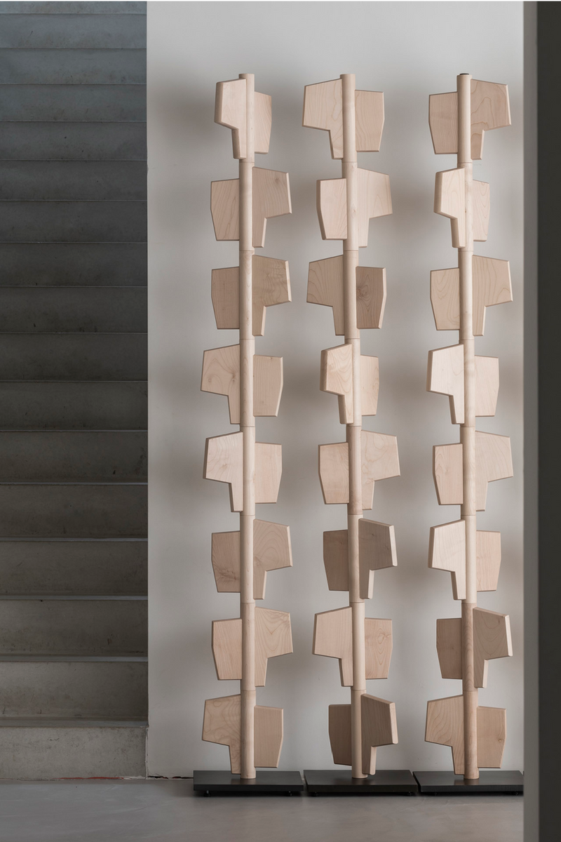 Sculptural Room Divider | Ethnicraft Claustra "Echo" | Woodfurniture.com