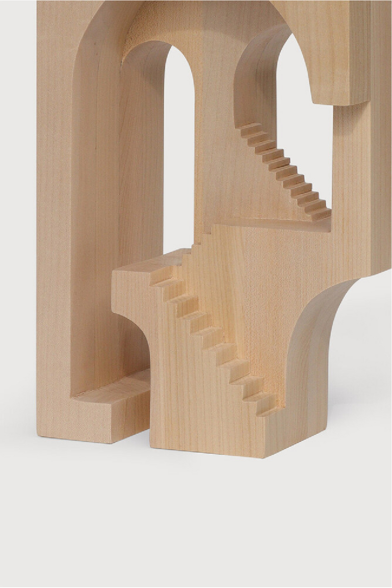 Geometrical Decorative Object | Ethnicraft Stairway | Woodfurniture.com