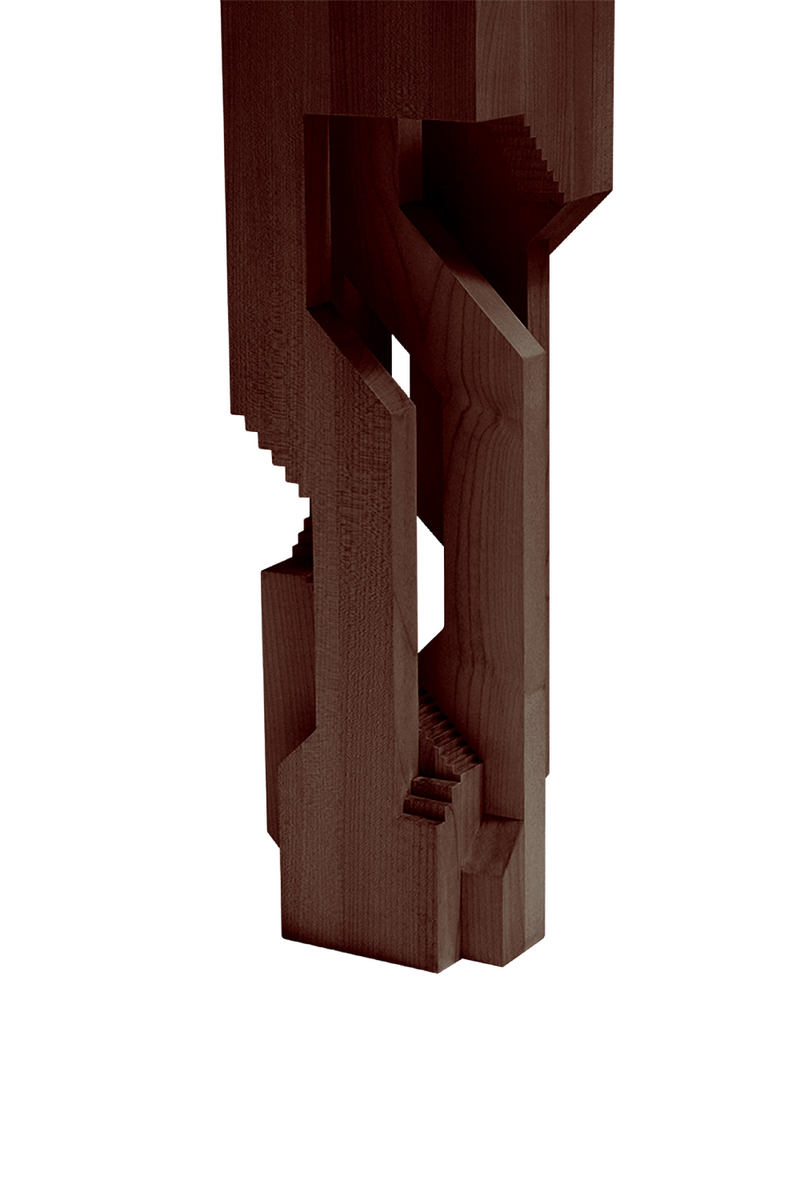 Abstract Stair Sculpture | Ethnicraft Circonvolution | Woodfurniture.com