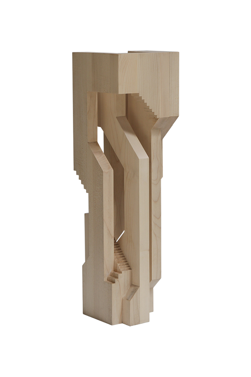 Abstract Stair Sculpture | Ethnicraft Circonvolution | Woodfurniture.com