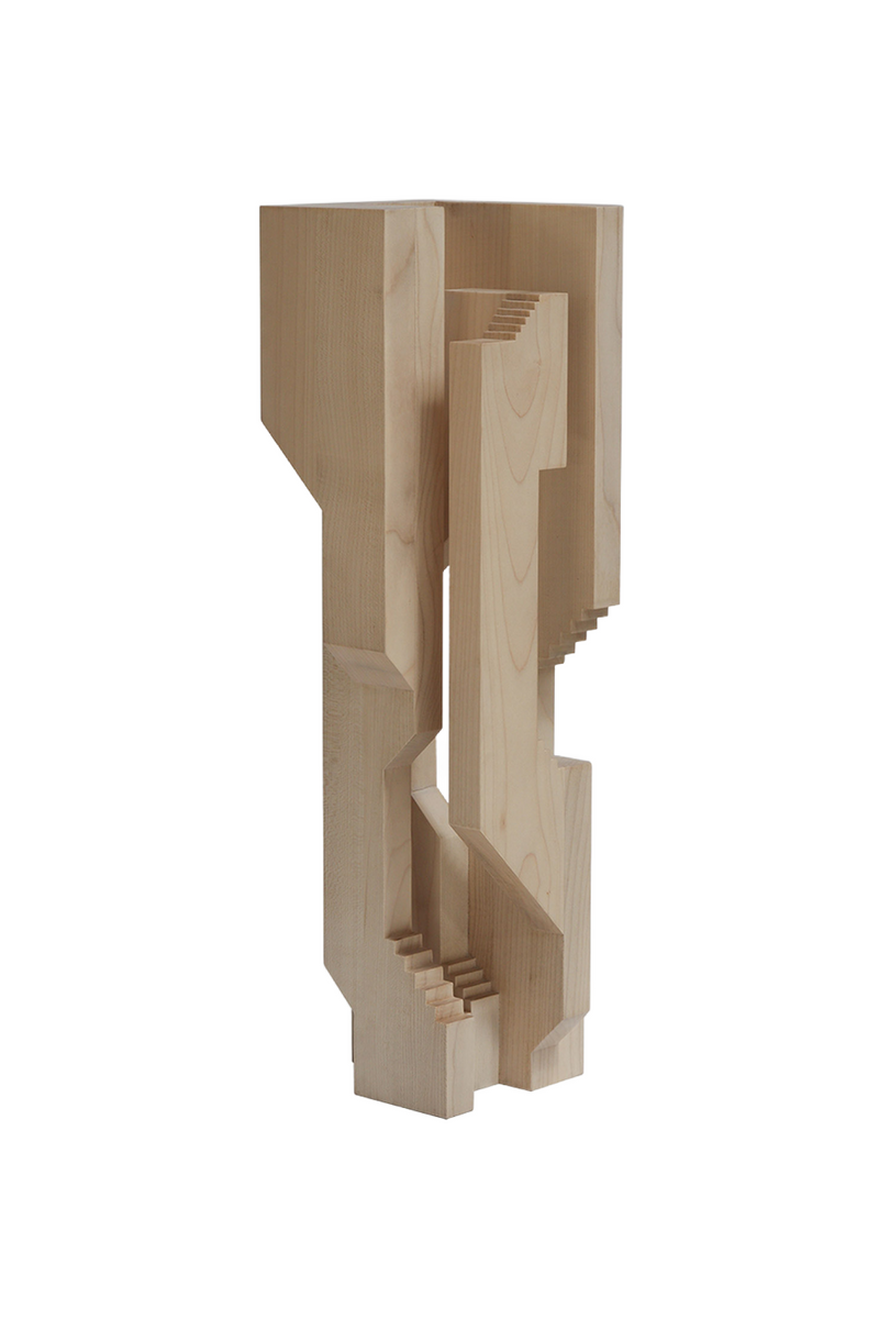 Abstract Stair Sculpture | Ethnicraft Circonvolution | Woodfurniture.com