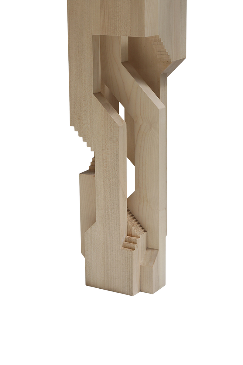 Abstract Stair Sculpture | Ethnicraft Circonvolution | Woodfurniture.com