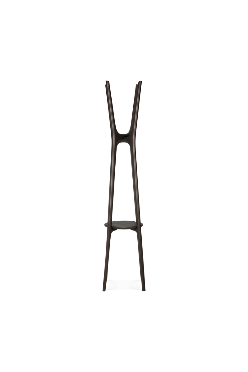 Brown Mahogany Coat Stand | Ethnicraft PI | Oroatrade.com