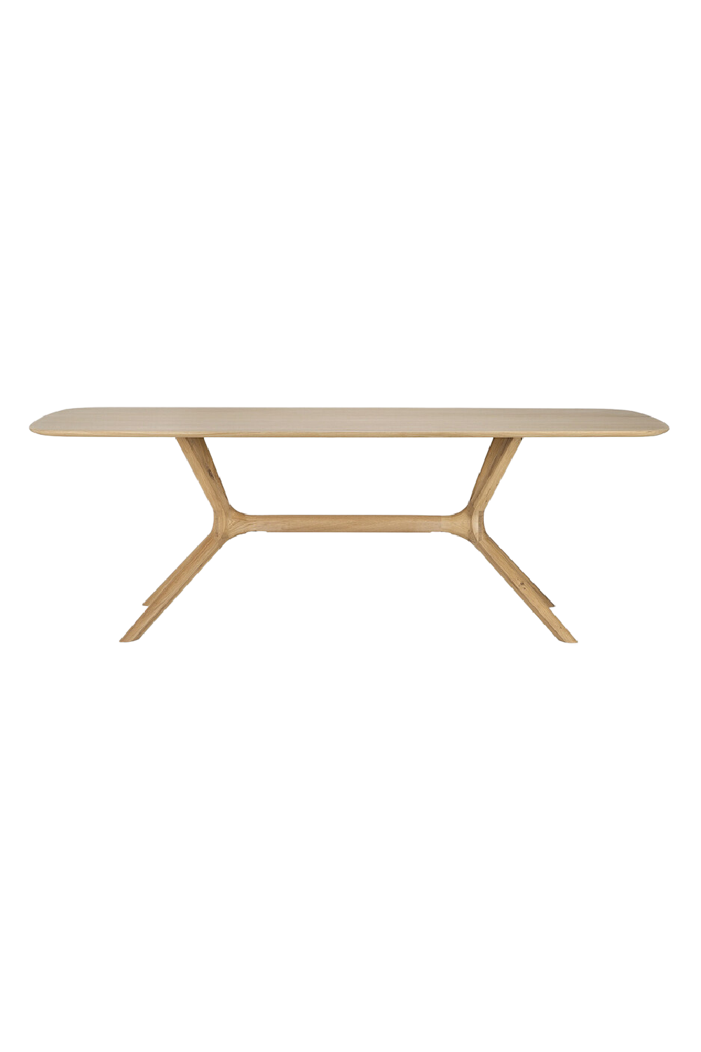 Cross Leg Oak Dining Table | Ethnicraft Oak