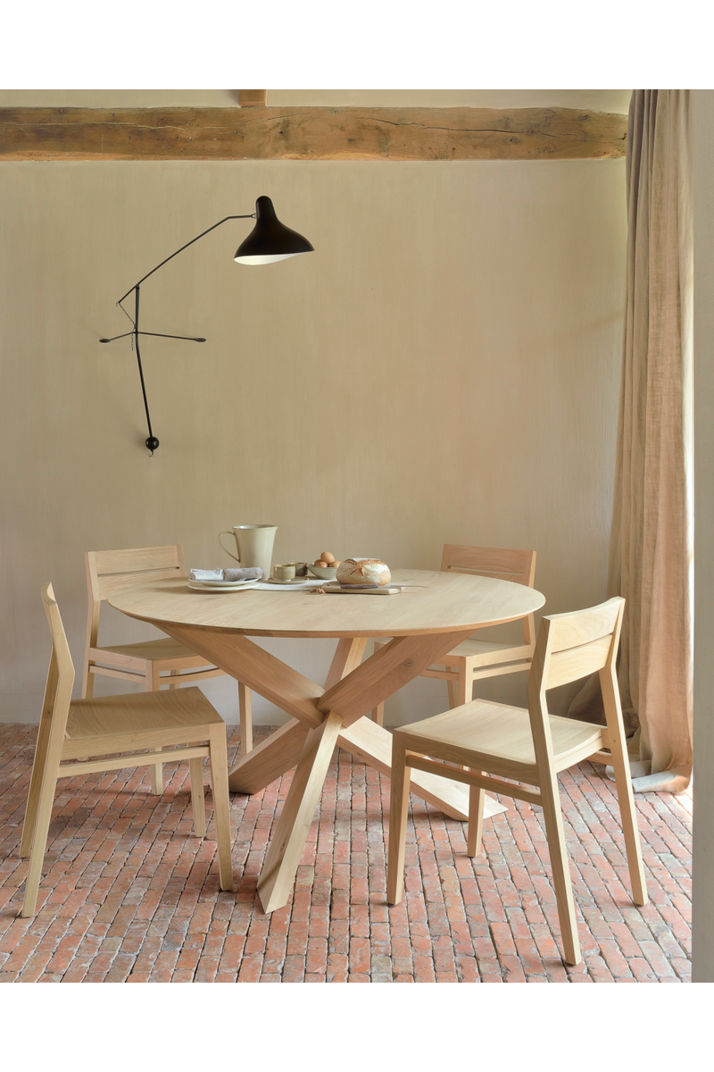 Round Oak Dining Table | Ethnicraft Circle