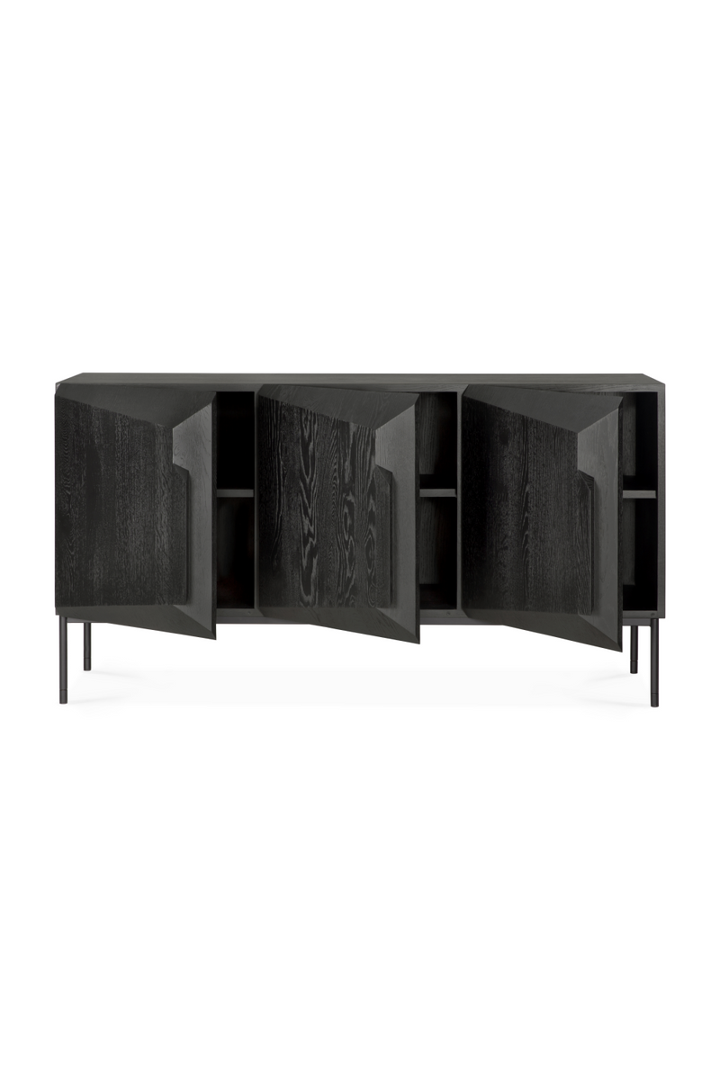 Black Oak Modern Sideboard | Ethnicraft Stairs