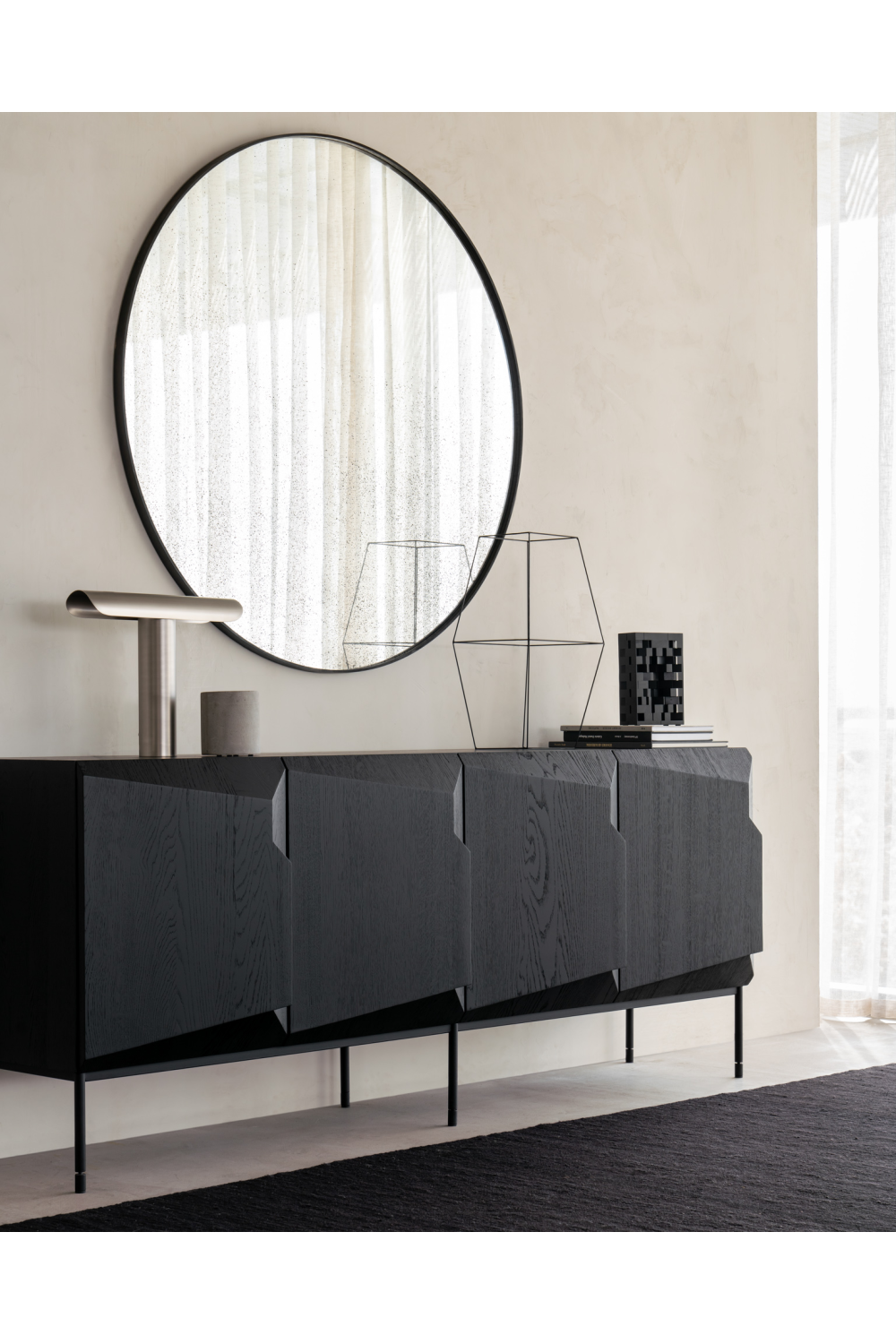 Black Oak Modern Sideboard | Ethnicraft Stairs | Woodfurniture.com