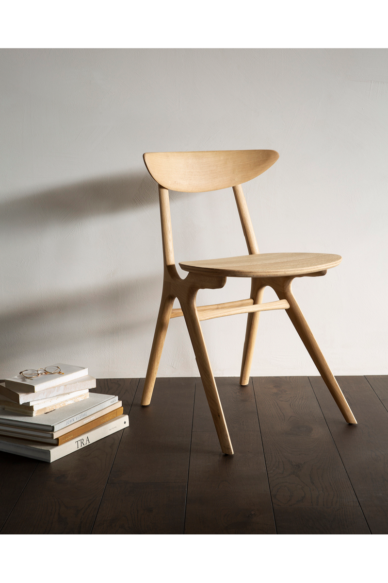 Natural Oak Dining Chair | Ethnicraft Eye | Woodfurniture.com