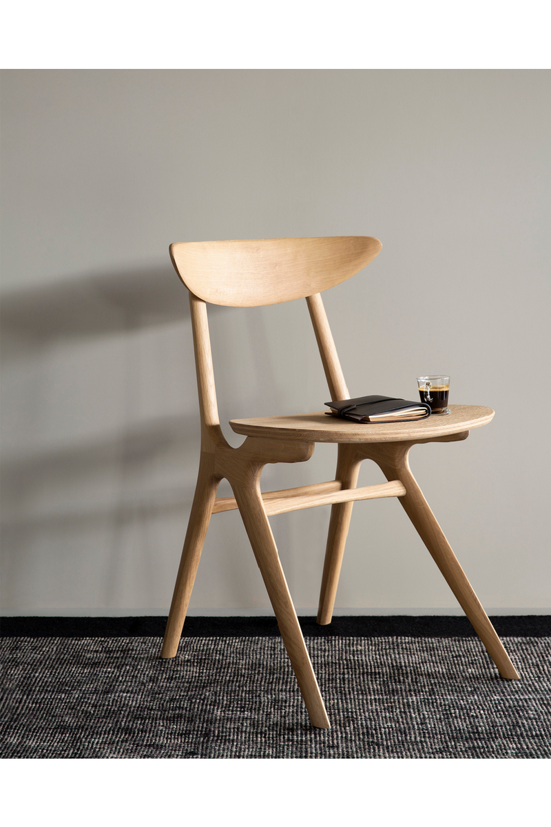 Natural Oak Dining Chair | Ethnicraft Eye | Woodfurniture.com