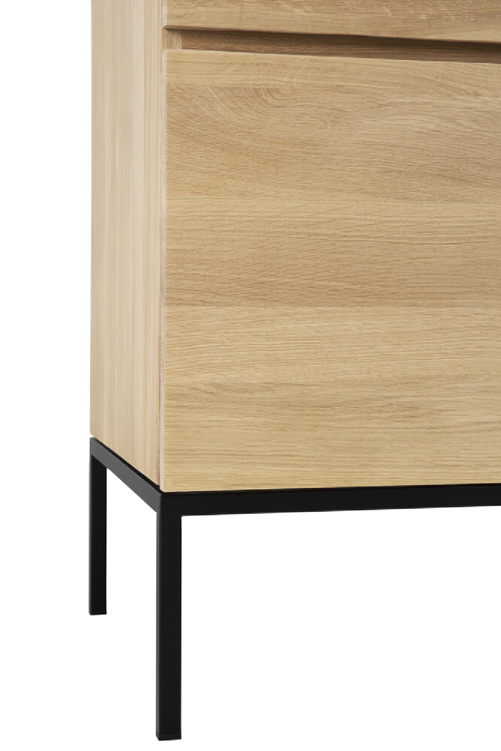 Oiled Oak Storage Cabinet | Ethnicraft Ligna | Woodfurniture.com