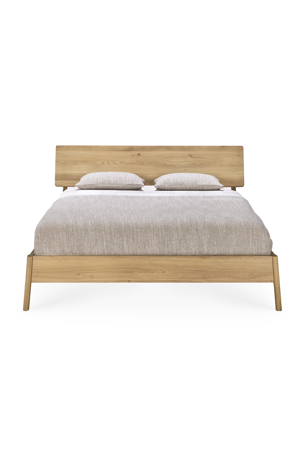 Oiled Oak Bed | Ethnicraft Air | Woodfurniture.com