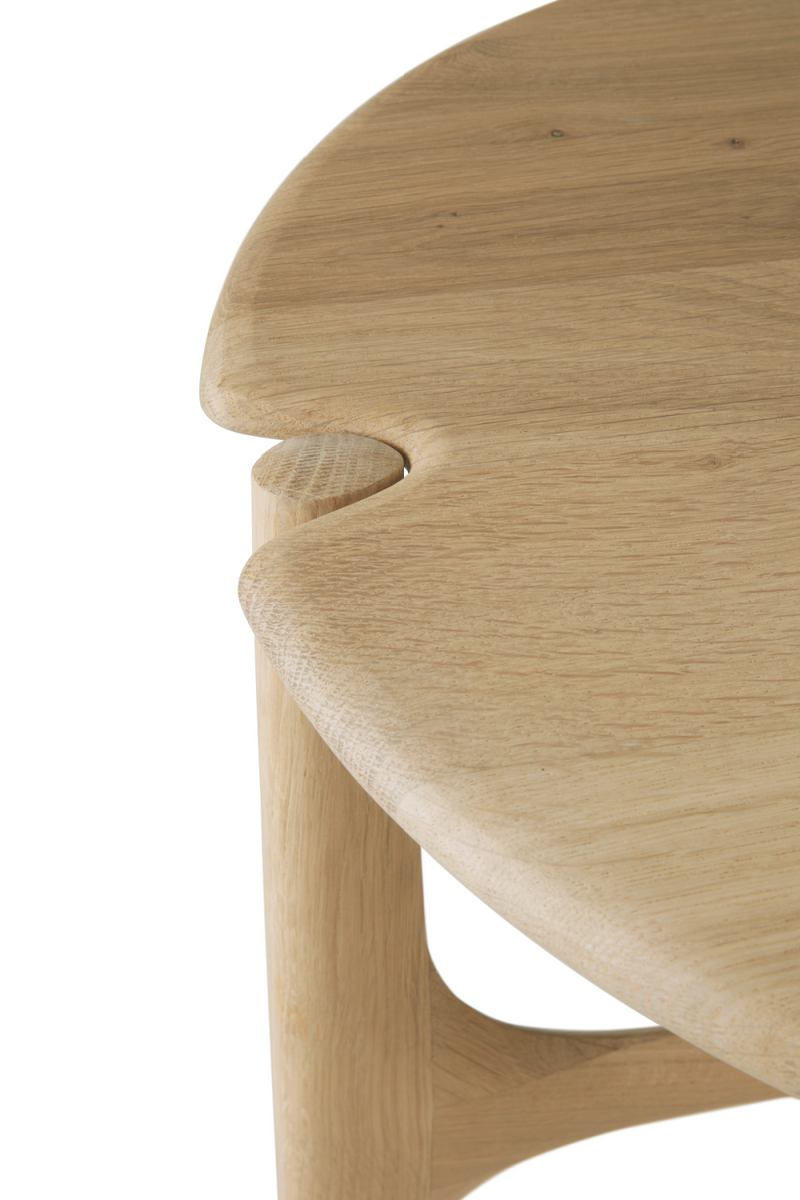 Solid Oak Side Table | Ethnicraft PI | Woodfurniture.com