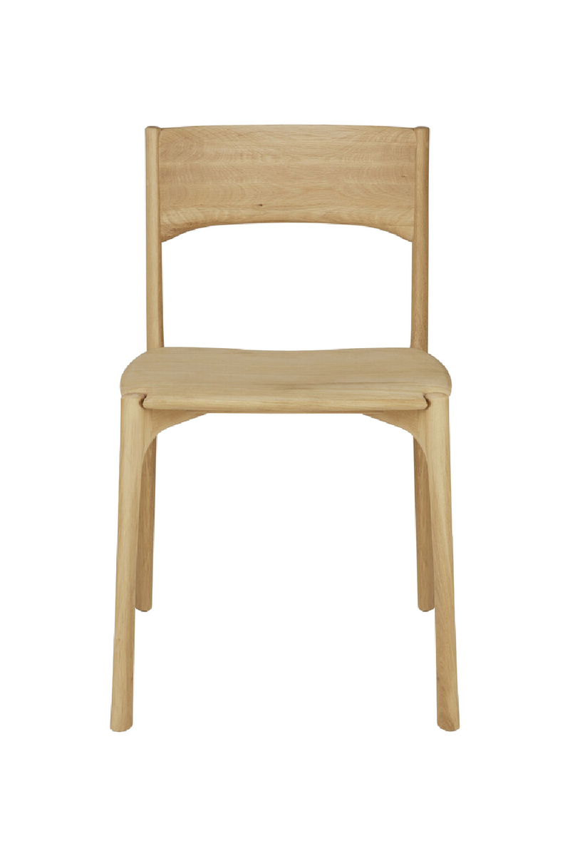 Sleek Handcrafted Dining Chair | Ethnicraft PI | Woodfurniture.com