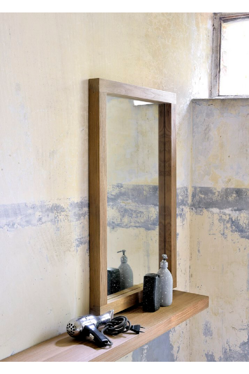 Oiled Oak Wall Shelf | Ethnicraft Wall | Woodfurniture.com