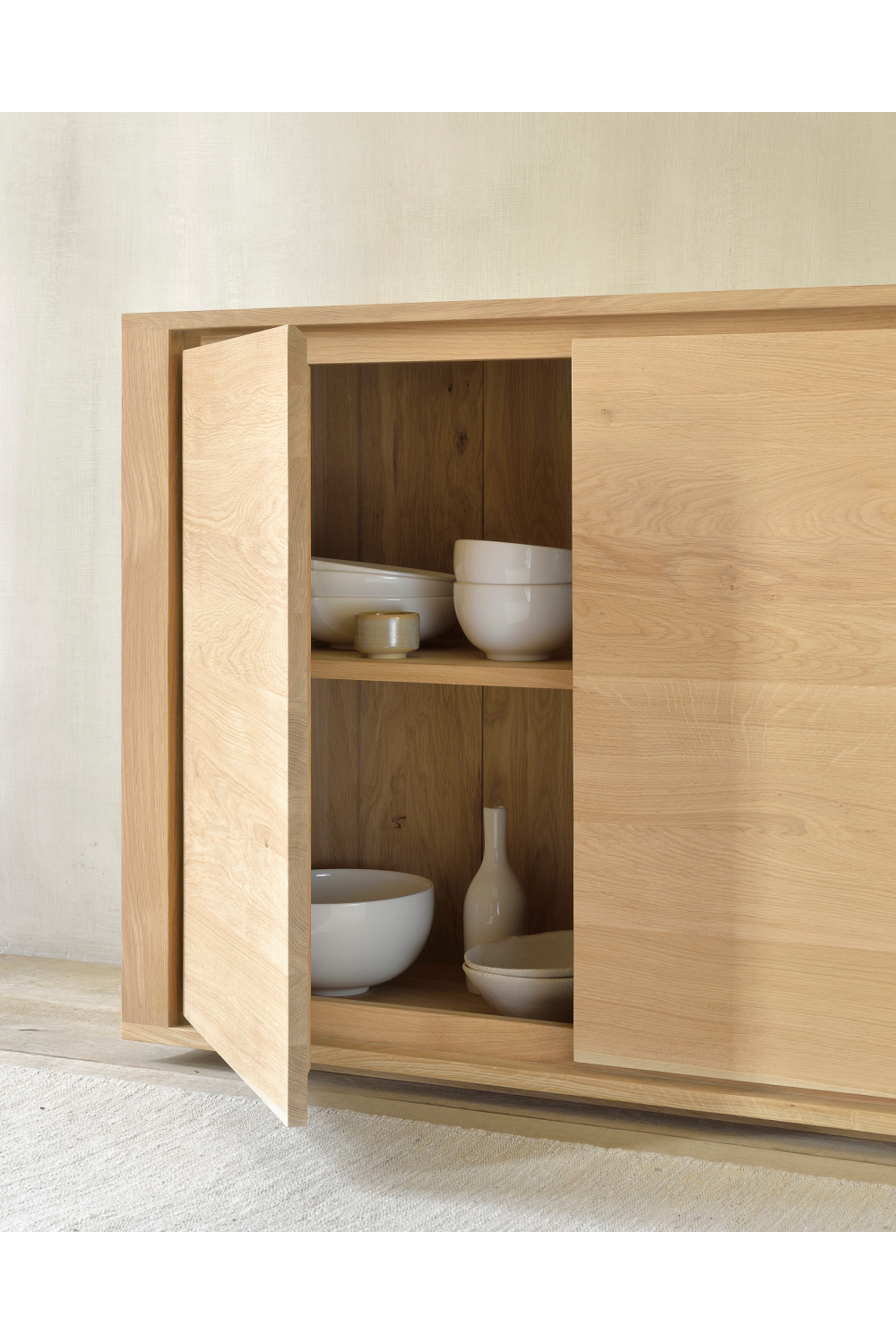 Oiled Oak Sideboard | Ethnicraft Shadow | Woodfurniture.com