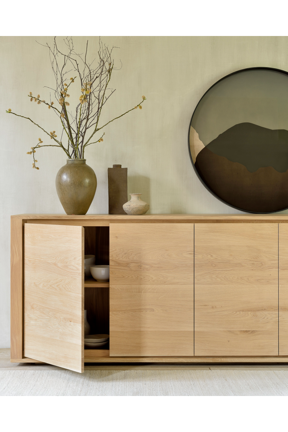 Oiled Oak Sideboard | Ethnicraft Shadow | Woodfurniture.com