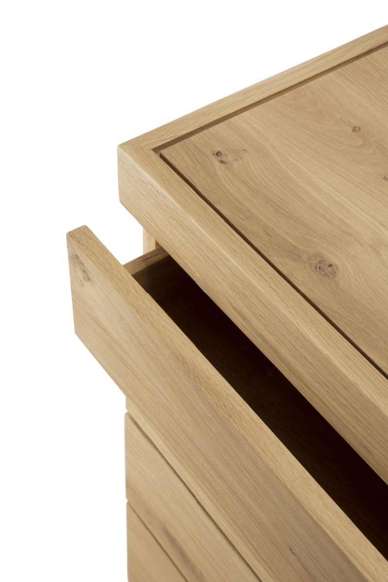 4-Drawer Oiled Oak Dresser | Ethnicraft Burger