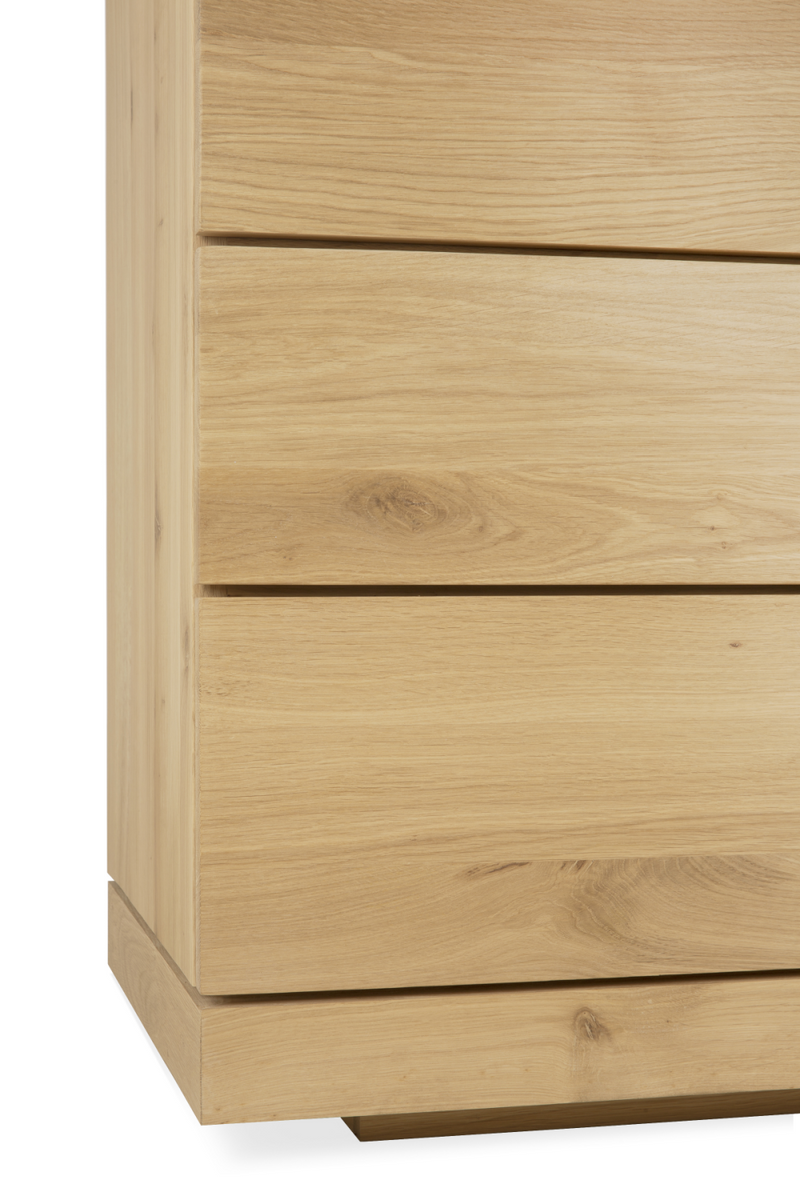 4-Drawer Oiled Oak Dresser | Ethnicraft Burger