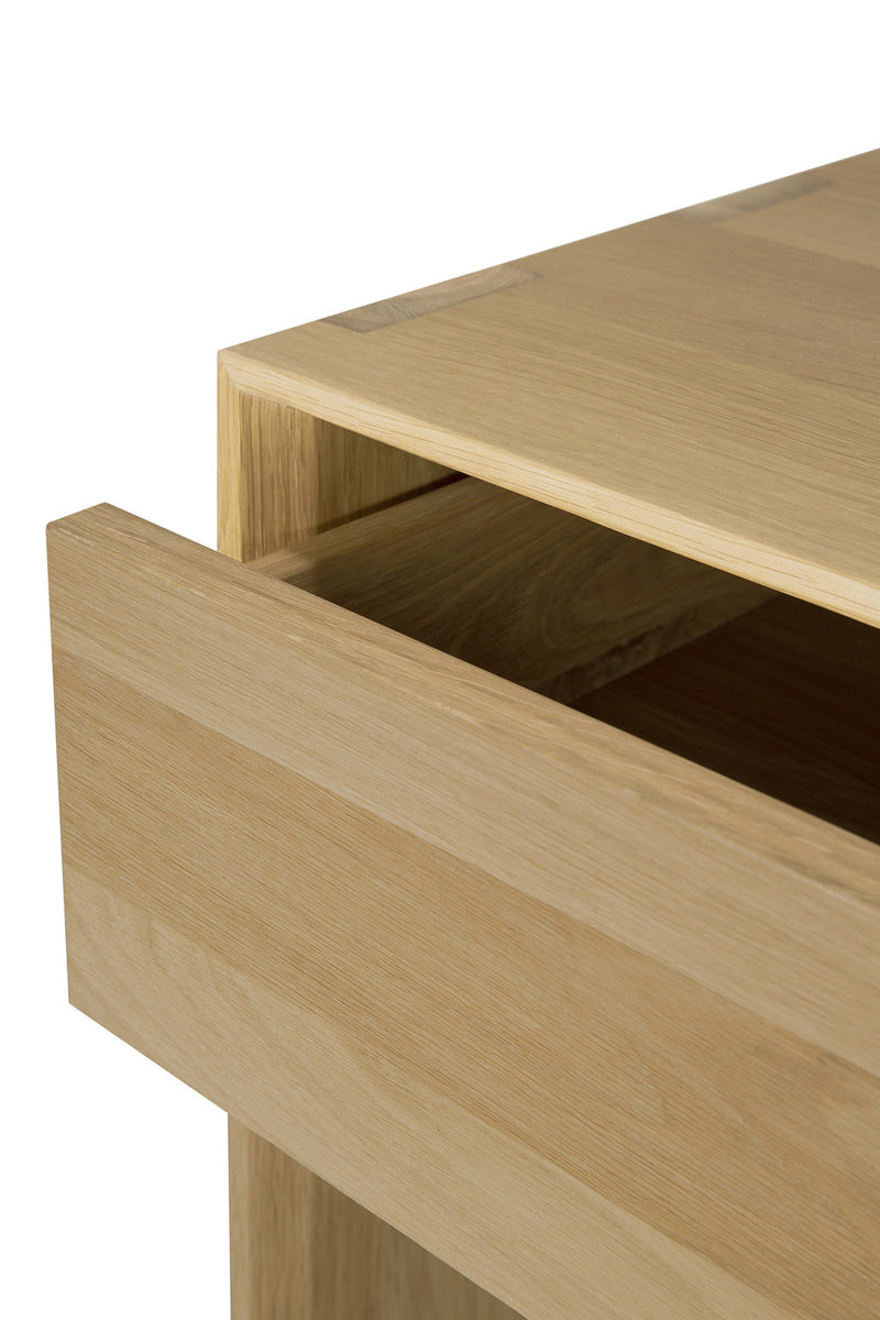 Oak 2-Drawer Console Table | Ethnicraft Nordic | Woodfurniture.com