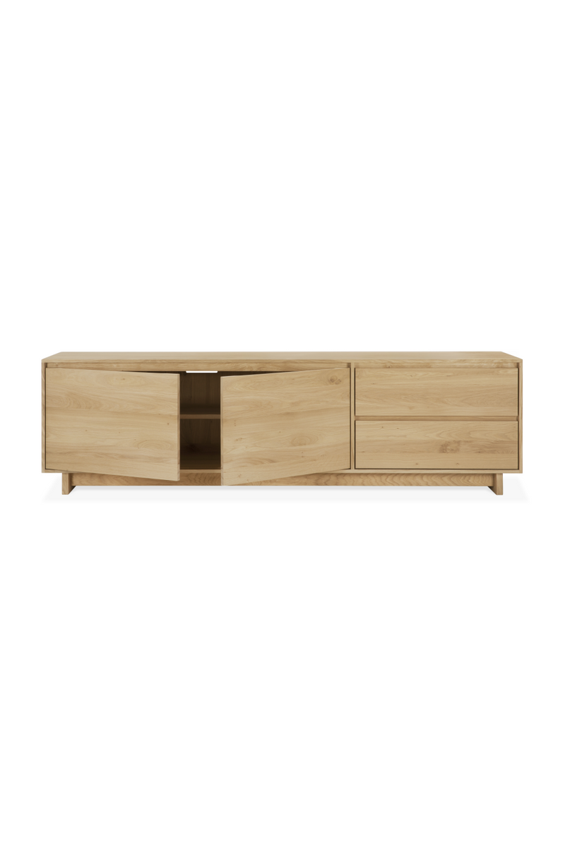 Oiled Oak TV Cabinet | Ethnicraft Wave