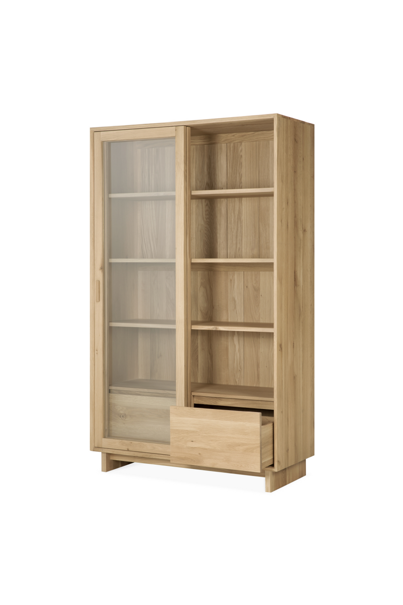 Oak Sliding Door Cabinet | Ethnicraft Wave