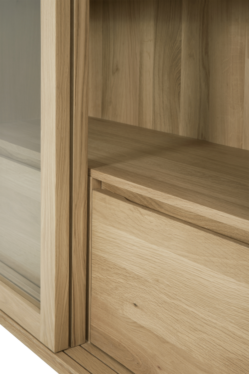 Oak Sliding Door Cabinet | Ethnicraft Wave