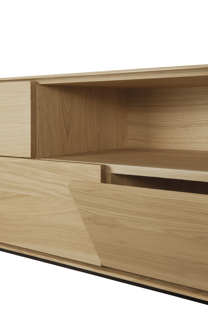 Solid Oak TV Cupboard | Ethnicraft Whitebird