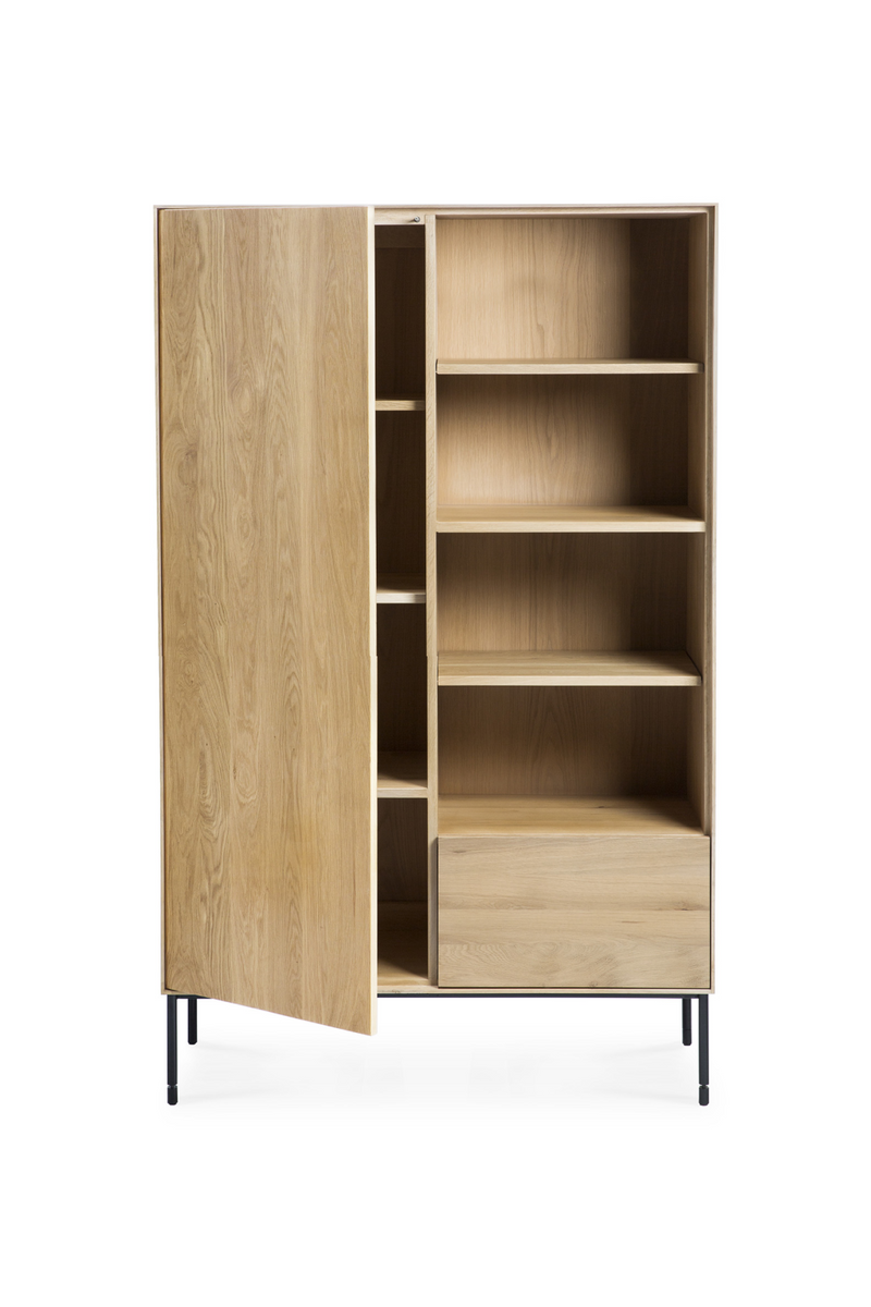 1-Door Oak Wood Cabinet | Ethnicraft Whitebird | Wood Furniture