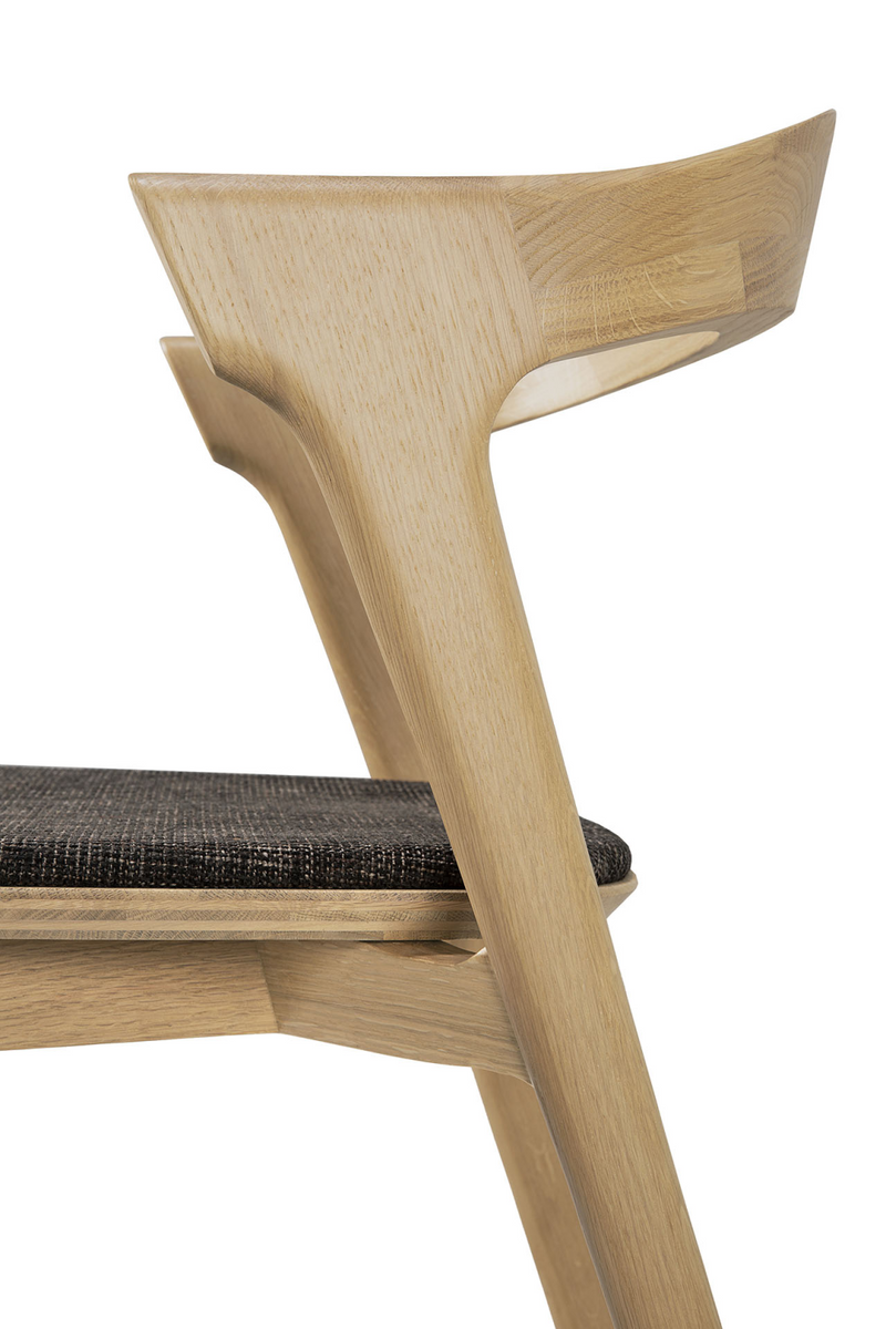 Cushioned Scandinavian Dining Chair | Woodfurniture.com