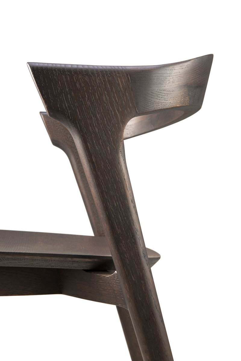 Varnished Oak Classic Dining Chair | Ethnicraft Bok | Woodfurniture.com