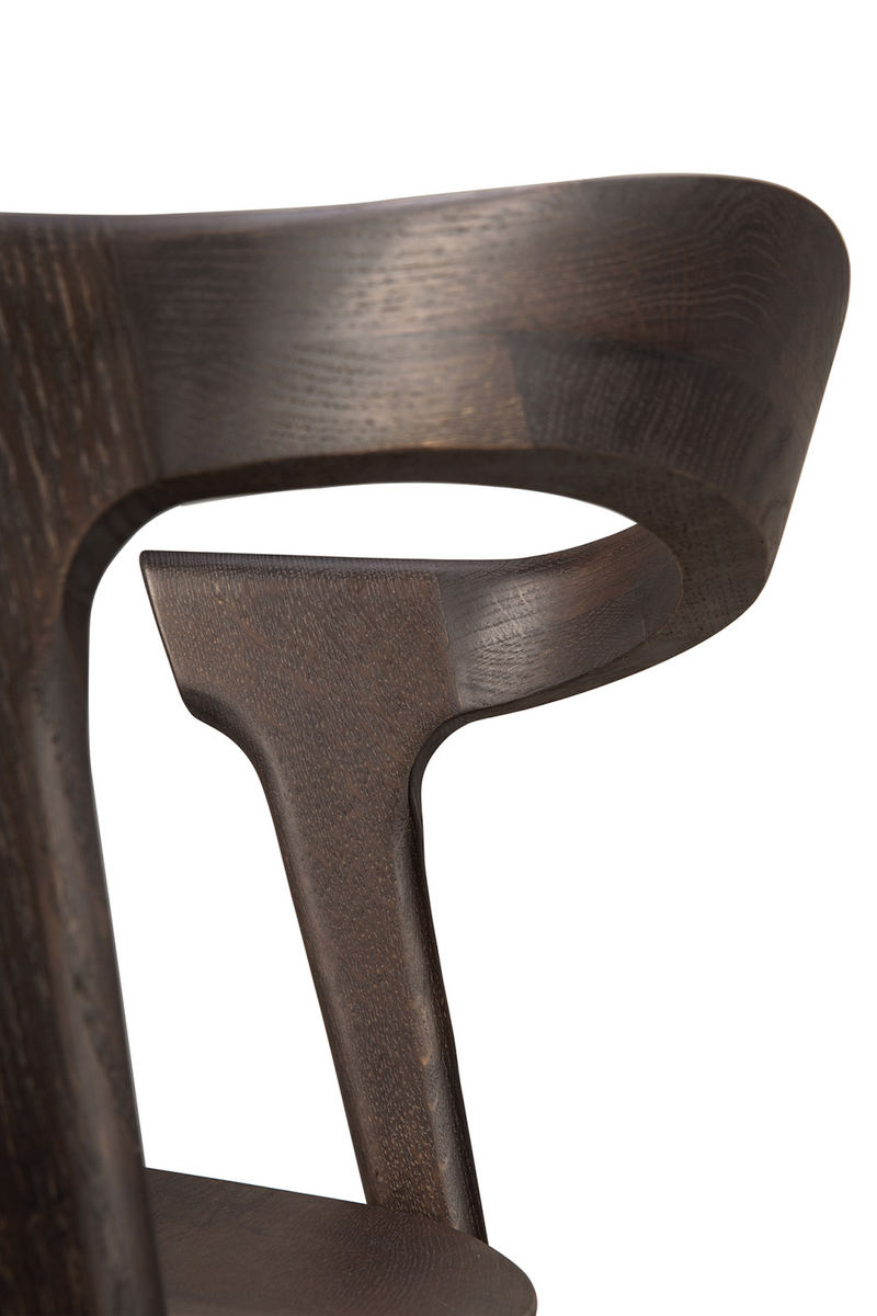 Varnished Oak Classic Dining Chair | Ethnicraft Bok | Woodfurniture.com