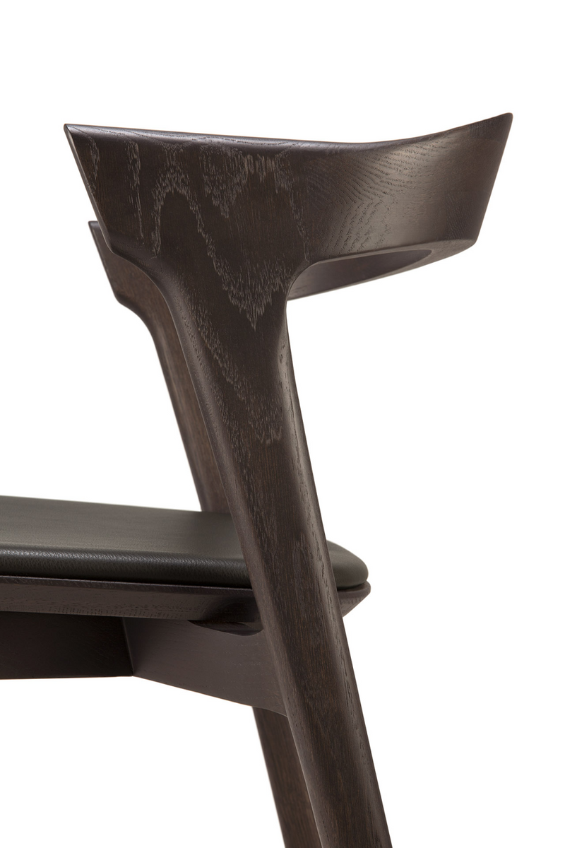 Varnished Oak Classic Dining Chair | Ethnicraft Bok | Woodfurniture.com