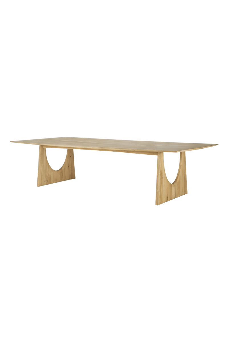 Natural Oak Meeting Table | Ethnicraft Geometric | Woodfurniture.com