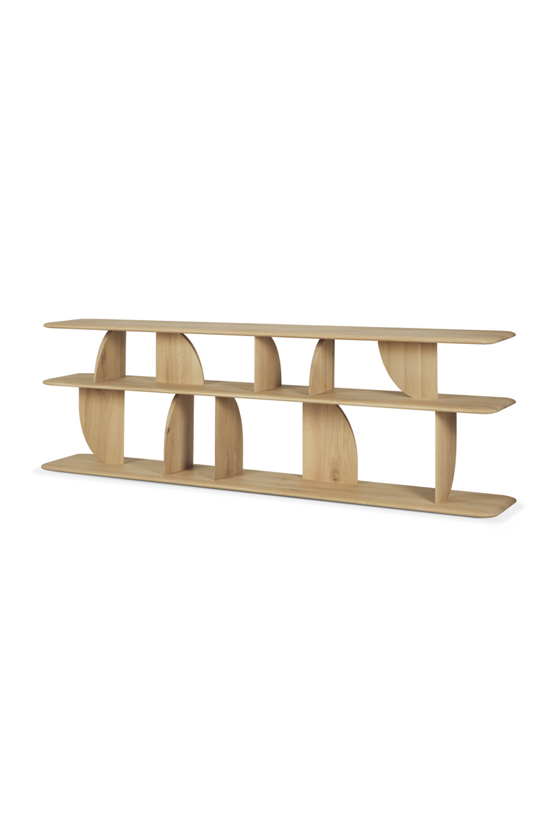 Oak Sofa Console | Ethnicraft Geometric | Woodfurniture.com