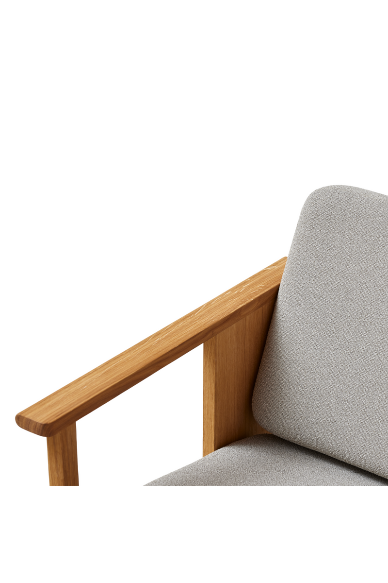 Oak Grain Lounge Chair | Form & Refine Block | Woodfurniture.com