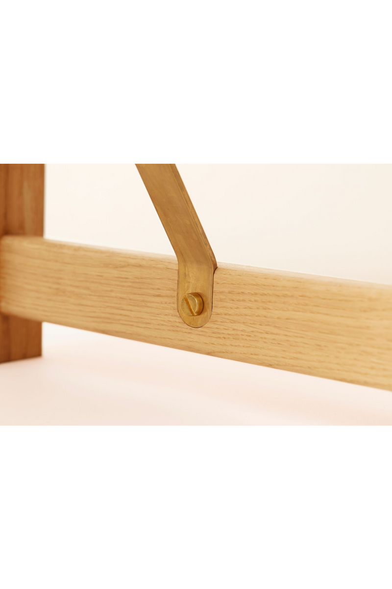 Solid Oak Minimalist Bench | Form & Refine Position | Woodfurniture.com