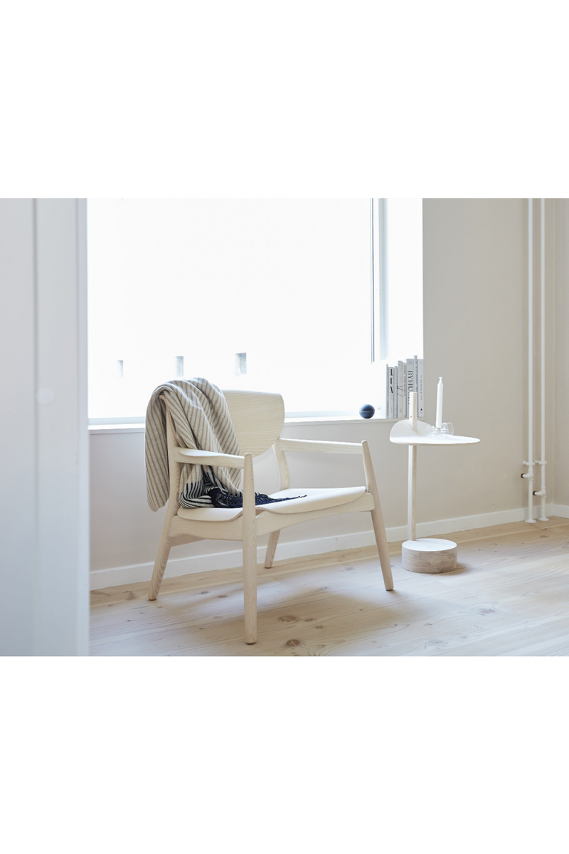 Ash Modern Side Table | Form & Refine Stilk | Woodfurniture.com