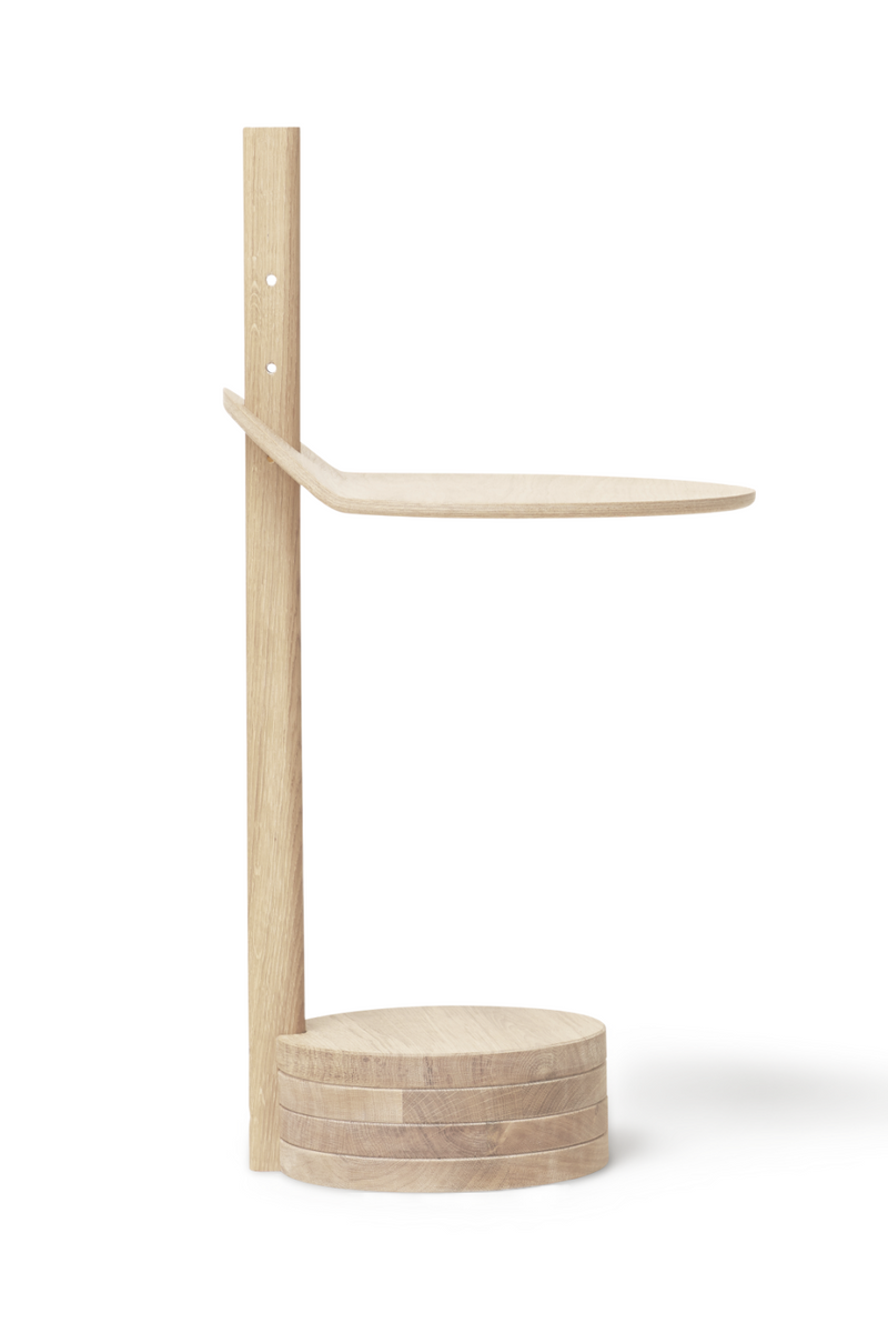 White Oak Modern Side Table | Form & Refine Stilk | Woodfurniture.com