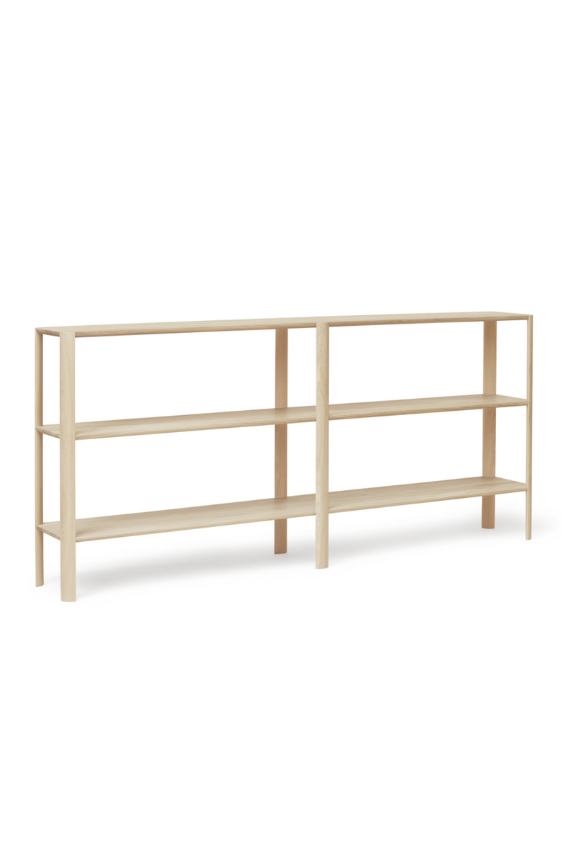 White Oak 2x3 Wall Shelf | Form & Refine Leaf | Woodfurniture.com