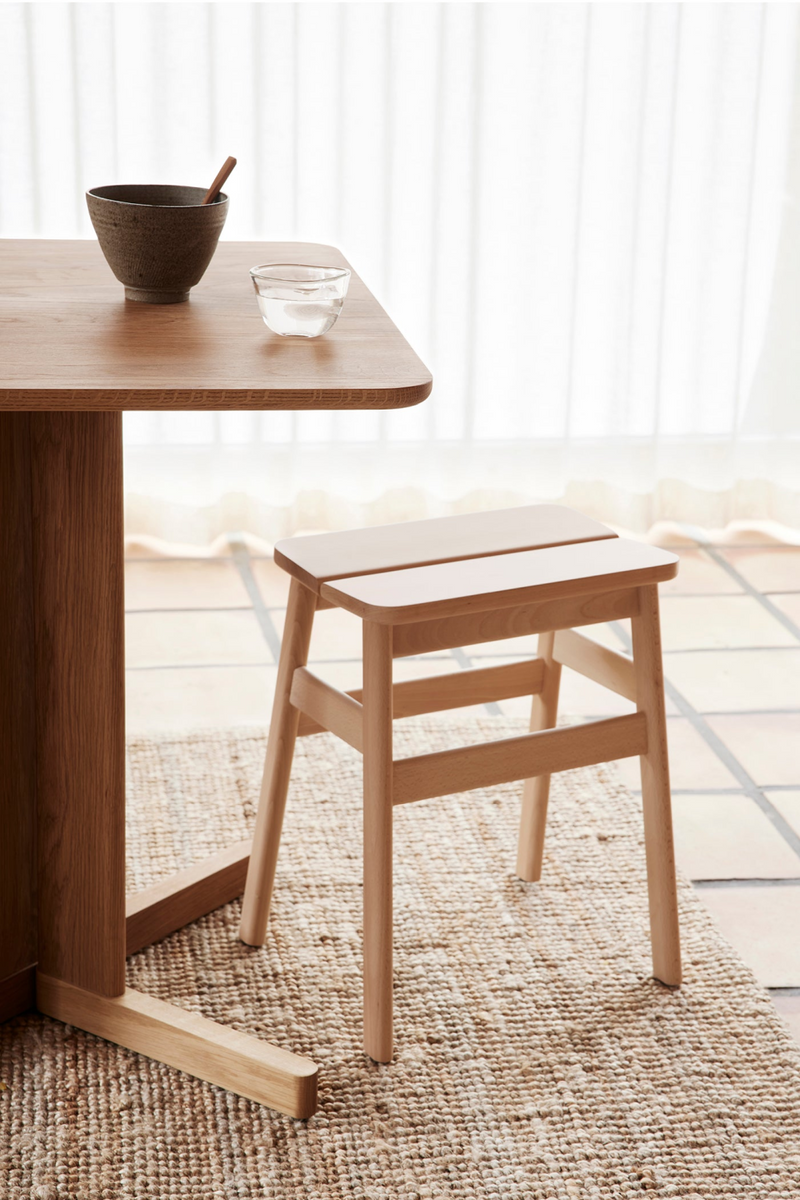 Oiled Oak Square Table | Form & Refine Quatrefoil Table | Woodfurniture.com