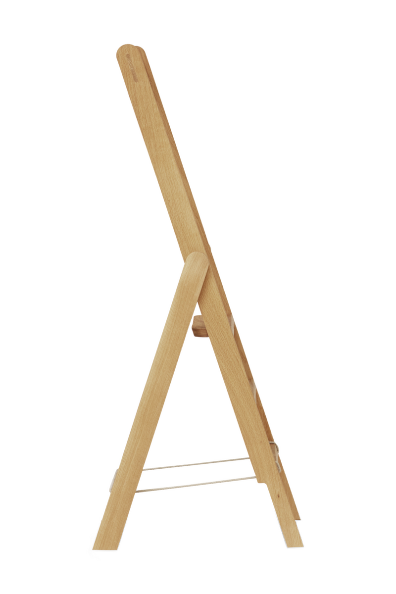 Oiled Oak 3-Step Ladder | Form & Refine Step by Step | Woodfurniture.com