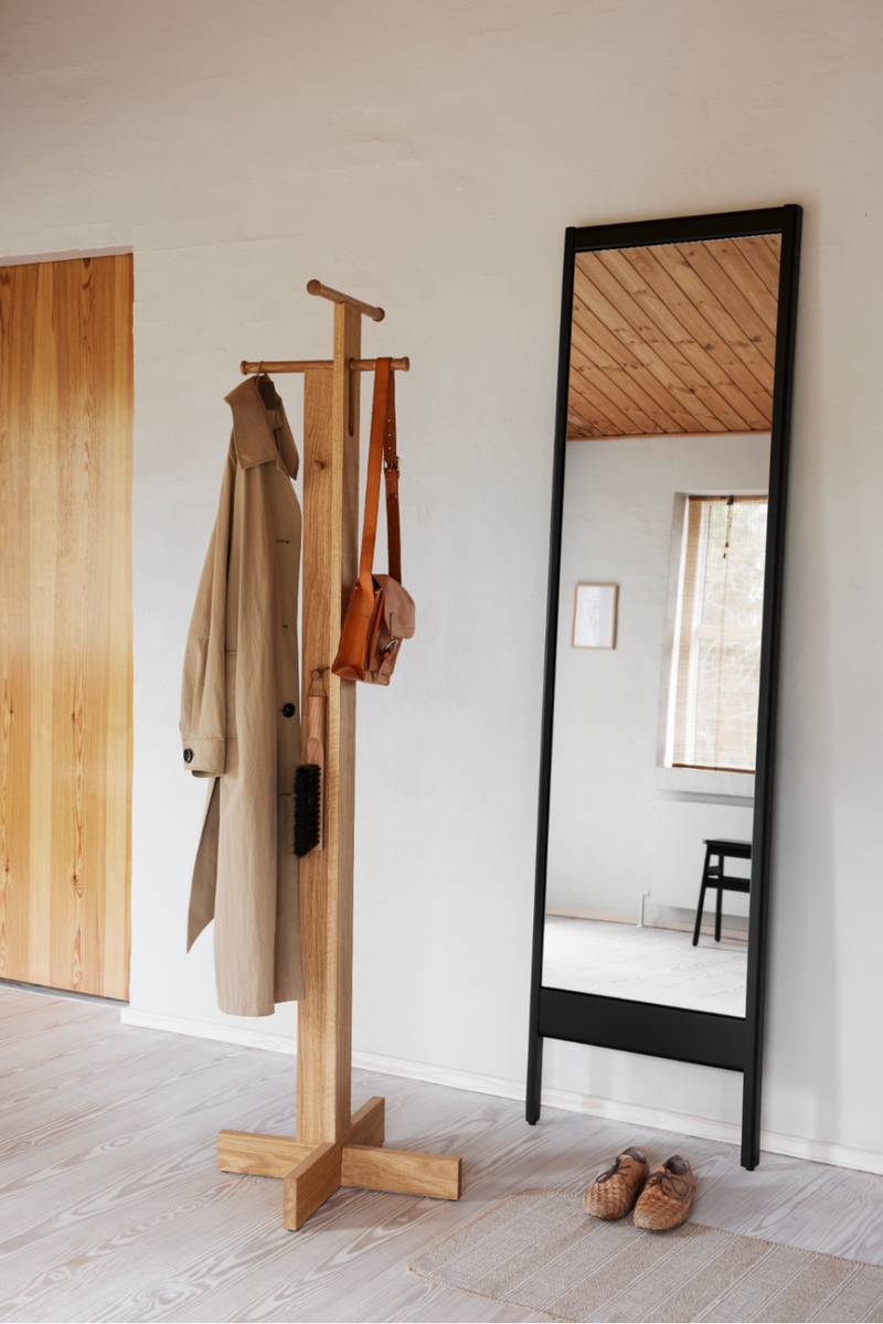 Natural Oak Coat Stand | Form & Refine Foyer | Woodfurniture.com