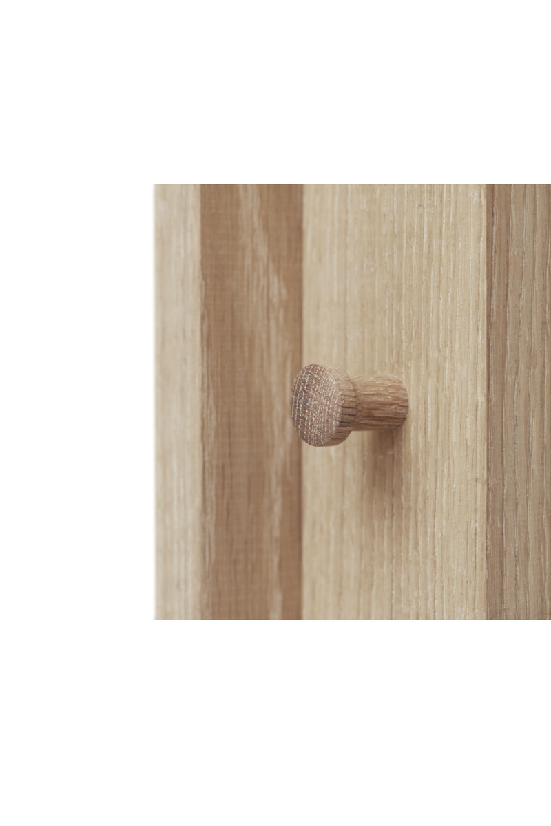 White Oak Coat Stand | Form & Refine Foyer | Woodfurniture.com